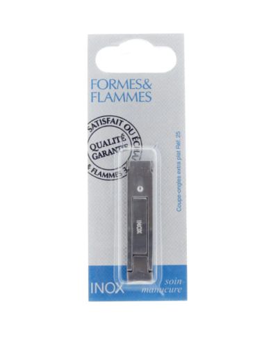 FORMES ET FLAMMES COUPE ONGLES EXTRA PLAT REF 25