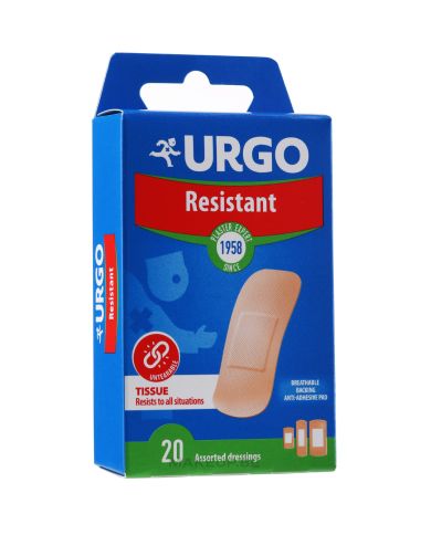 URGO RESISTANT 20 PANSEMENTS