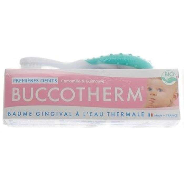 BUCCOTHERM teething gel +brosse