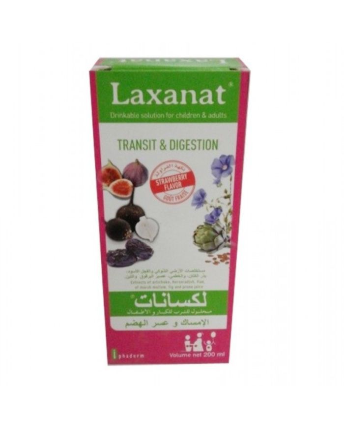 LAXANAT TRANSIT ET DIGESTION SIROP 200 ML