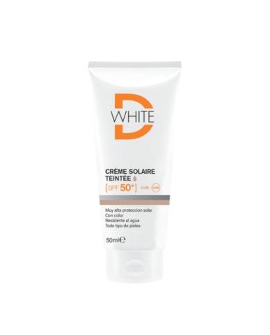 D-WHITE CREME SOLAIRE TEINTE CLAIR SPF 50+
