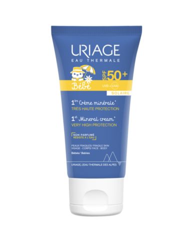 URIAGE BEBE 1ere CREME MINERALE SPF 50+