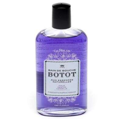 BOTOT Bain de bouche aux essences naturels (Figue, menthe et cannelle)