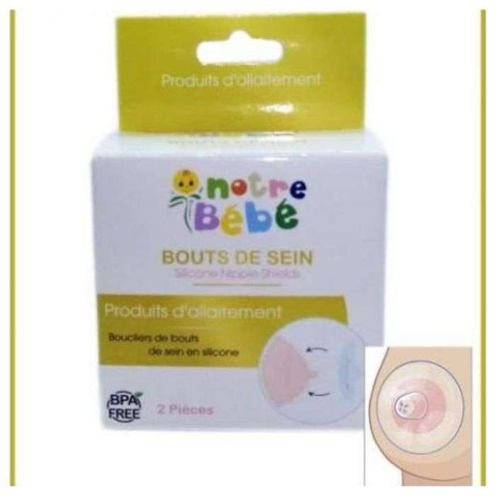 Notre bebe produit d'allaitement bout de sein