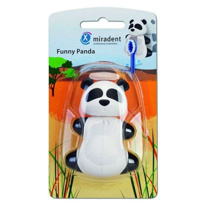 MIRADENT porte Brosse a dent funny panda