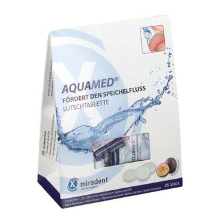 MIRADENT AQUAMED ANTI BOUCHE SECHE 26COMPRIMES