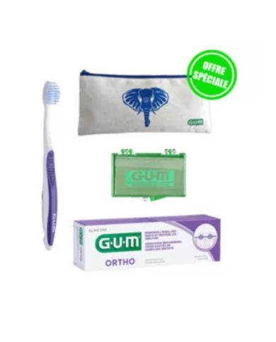 GUM COFFRET TROUSSE ORTHO 