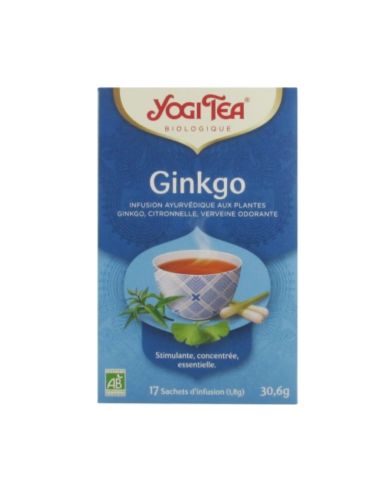YOGI TEA GINKGO BIO 17 SACHETS