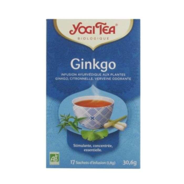 YOGI THEA Ginkgo Bio 17 Sachets