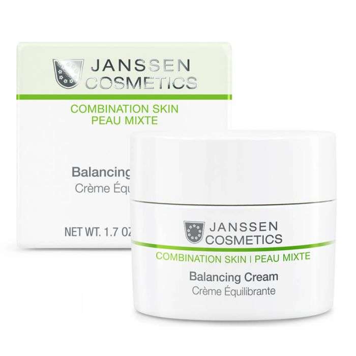 JANSSEN COSMETICS combination skin peau mixte Balancing cream creme equilibrante 50ml