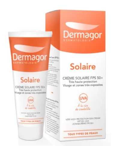 DERMAGOR CREME SOLAIRE FPS 50+ UVA 40 ML