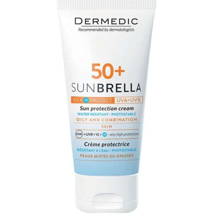 DERMEDIC SUNBRELLA 50+ OILY AND COMBINATIONskin 50ml