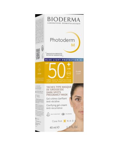 BIODERMA PHOTODERM M SPF 50 BLEU LIGHT PROTECTION 61 CLAIRE 40ML