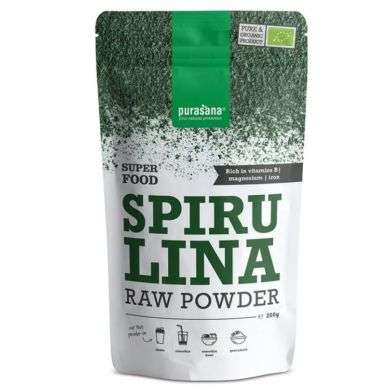 PURASANA SPIRULINA RAW POWDER 200G