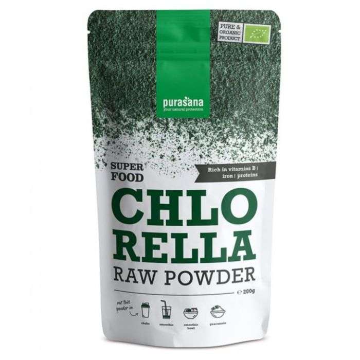 PURASANA CHLORELLA RAW POWDER 200G