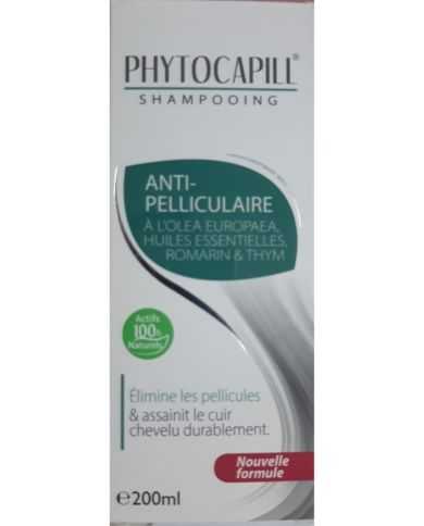 PHYTOCAPILL SHAMPOOING ANTI-PELLICULAIRE 200 ML