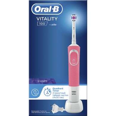 ORAL-B vitality 100 brosse a dents rose
