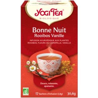YOGI TEA Bonne nuit Rooibos vanille