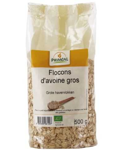 PRIMEAL FLOCONS D'AVOINE GROS 500 G