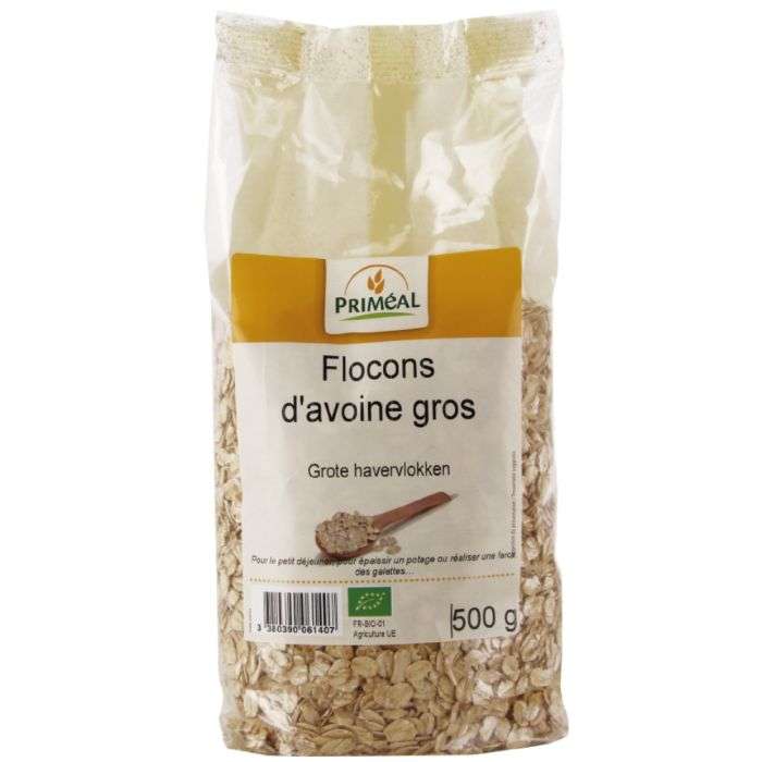 PRIMEAL Primeal Flocons d’Avoine Gros 500g