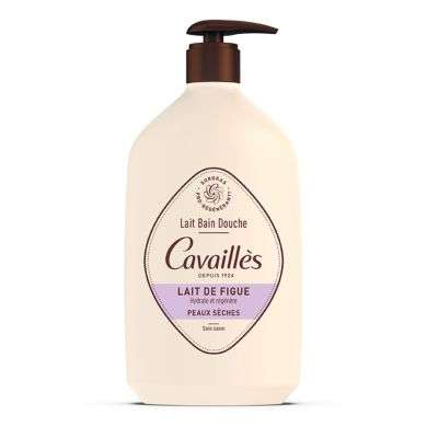 Rogé Cavaillès Lait Bain et Douche Hydratant Figue Bio Peaux Sèches 1 Litre 