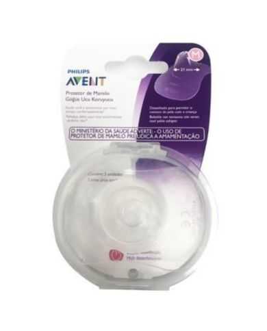 AVENT BOUT DE SEIN M 21MM PROTEGE MAMELON 