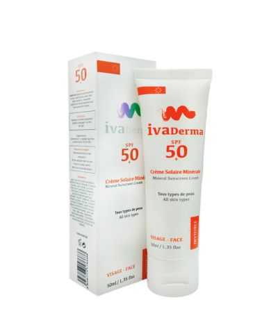 IVADERMA SPF 50+ Creme solaire minerale