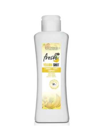BIOKERA FRESH YELLOW SHOT SHAMPOING 300 ML