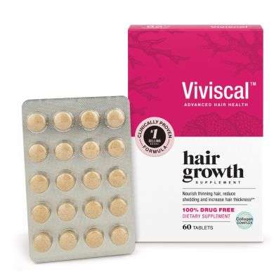 VIVISCAL Advanced Hair Health Supplement 60 Tablets for Woman