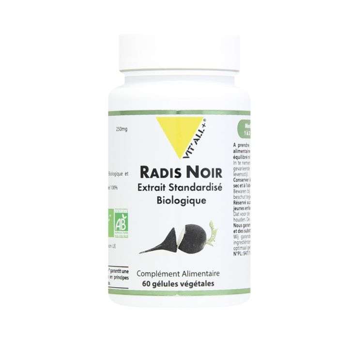 VIT'ALL + Radi noir 60 gelules