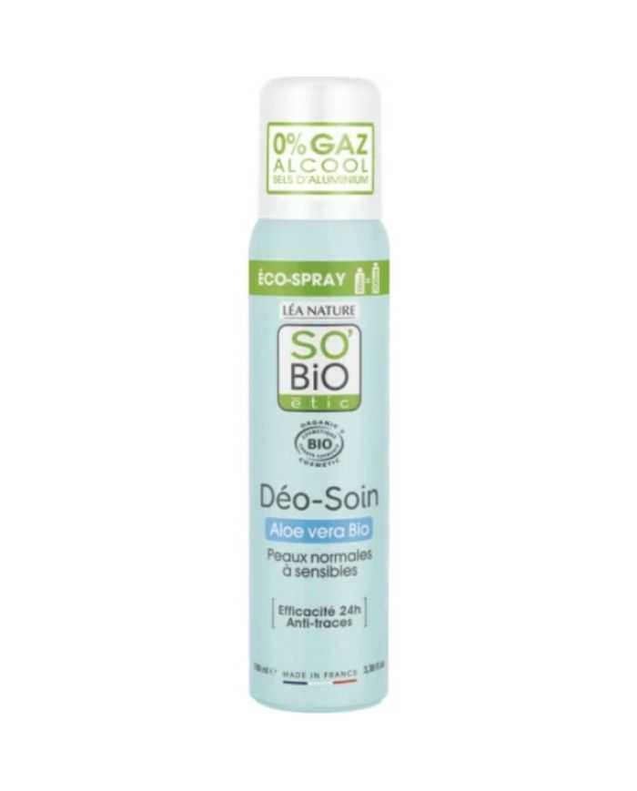 SO BIO DEO SOIN ALOE VERA BIO SPRAY 100 ML
