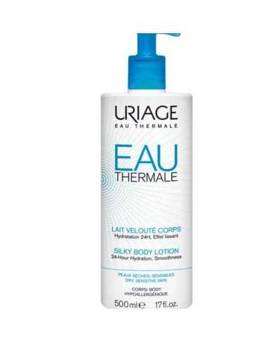 URIAGE EAU THERMALE LAIT VELOUTÉ CORPS LAIT HYDRATANT 24H 500 ML