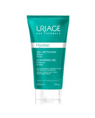 URIAGE HYSEAC GEL NETTOYANT 150ML NETTOIE PURIFIE ASSAINIT