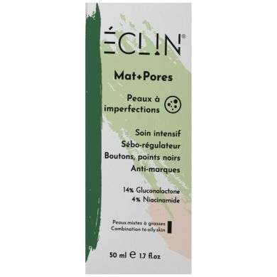 ECLIN Mat+pores 50ml peaux a imperfections 