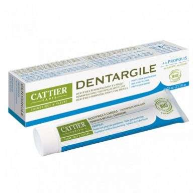 CATTIER Dentargile A La Propolis Bio 75ml Dentifrice