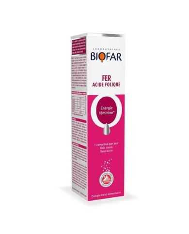 BIOFAR FER ACIDE FOLIQUE 20 CAPSULES