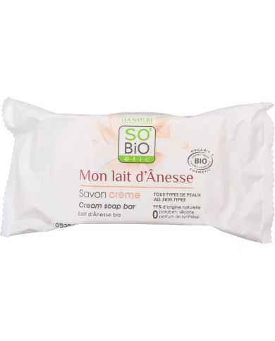 SO BIO SAVON CREME BLOC AU LAIT D ANESSE 100G 