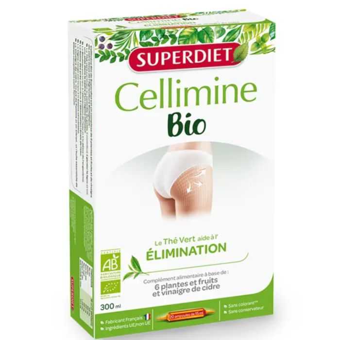 SUPER DIET CELLIMINE BIO 20 AMPOULES DE 15 ML