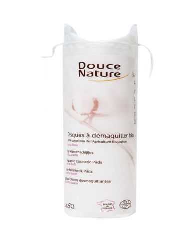 DOUCE NATURE DISQUES A DEMAQUILLER 80 UNITES