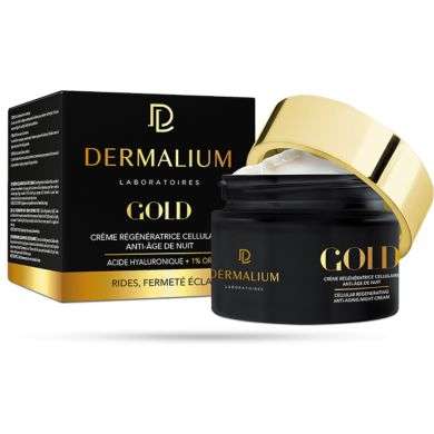 DERMALIUM GOLD CRÈME ANTI-ÂGE DE NUIT 50ml