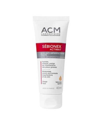 ACM SEBIONEX ACTIMAT SOIN ANTI IMPPERFECTION TEINTEE CLAIRE 40 ML