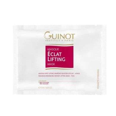 Guinot masque Éclat Lifting - Masque tissu à effet lift immédiat / 4 SACHETS