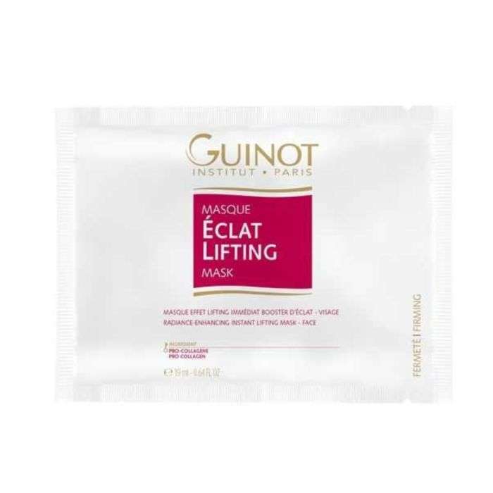 Guinot masque Éclat Lifting - Masque tissu à effet lift immédiat / 4 SACHETS