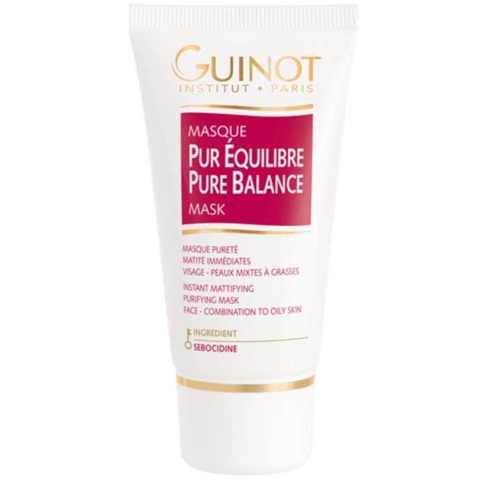 GUINOT Masque Pur Equilibre- Matité immédiate pour peaux mixtes à grasses