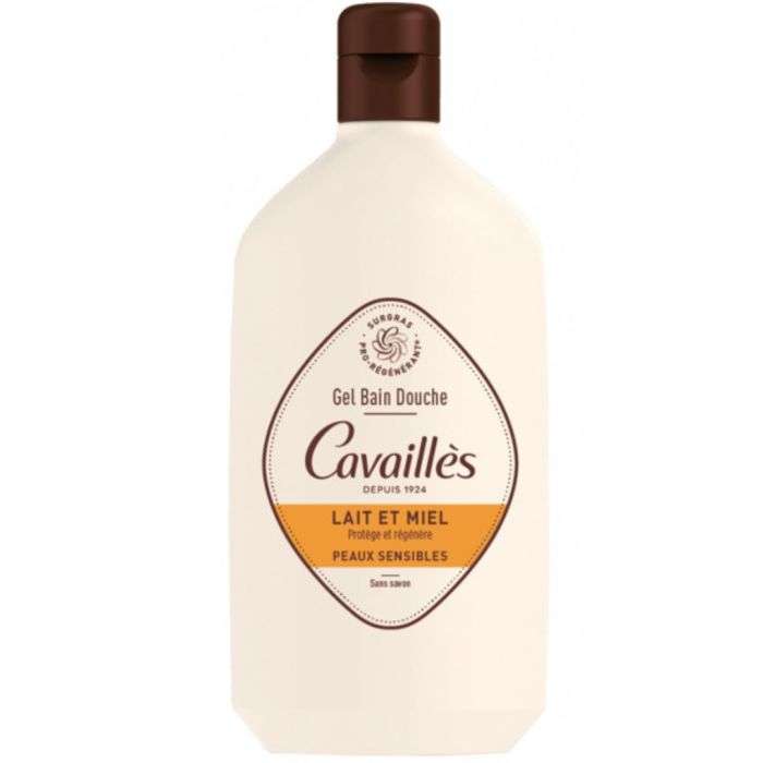 ROGE CAVAILLES gel bain douche Lait et miel peaux sensibles 400 ML