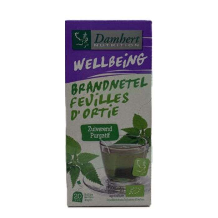 DAMHERT Wellbeing feuilles d'ortie 20 sachets