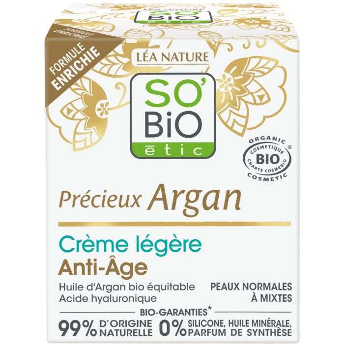 SO BIOCrème légère anti age jour