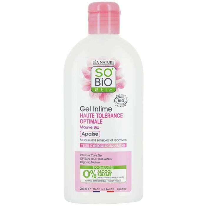 So Bio Gel Intime Haute Tolérance Optimale 200Ml