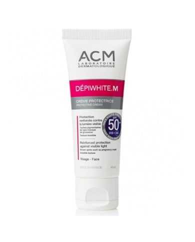 ACM DEPIWHITE M CREME PROTECTRICE INVISIBLE SPF 50+ 40 ML