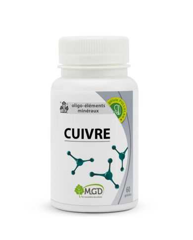 MGD CUIVRE 60 GELULES